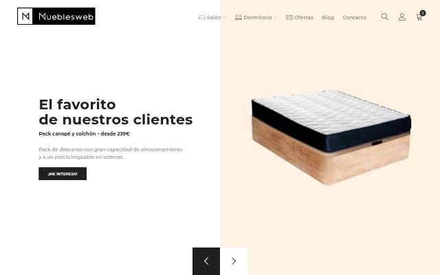 Montra da Mueblesweb Online