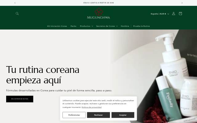 Montra da Mugunghwa Korean Cosmetics