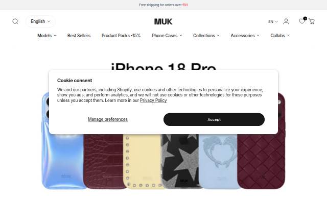Muk Barcelona storefront