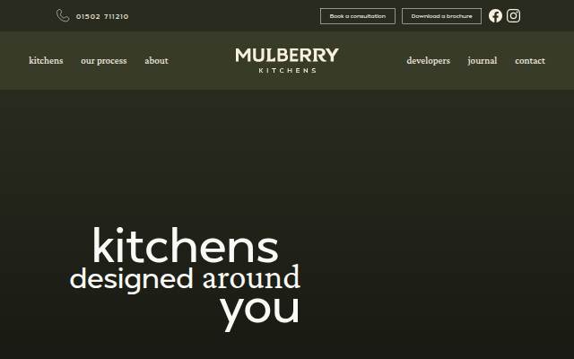 Montra da Mulberry Kitchens