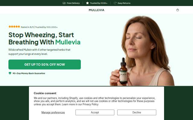 Mullevia storefront