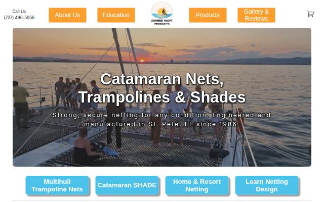Catamaran Nets, Trampolines & Supplies storefront