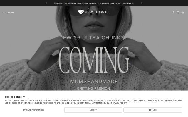 Mumshandmade storefront