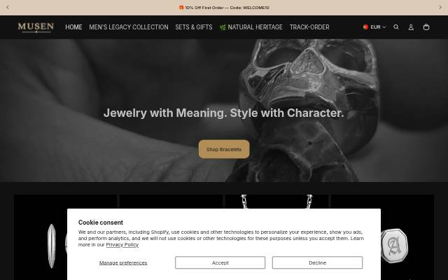 MUSEN &amp; CO. storefront