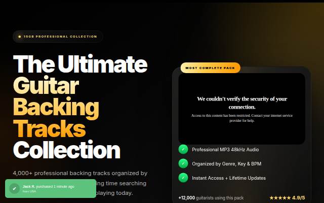 Backingtracks Ultimate Pack – The best of backingtracks and jam Tracks storefront