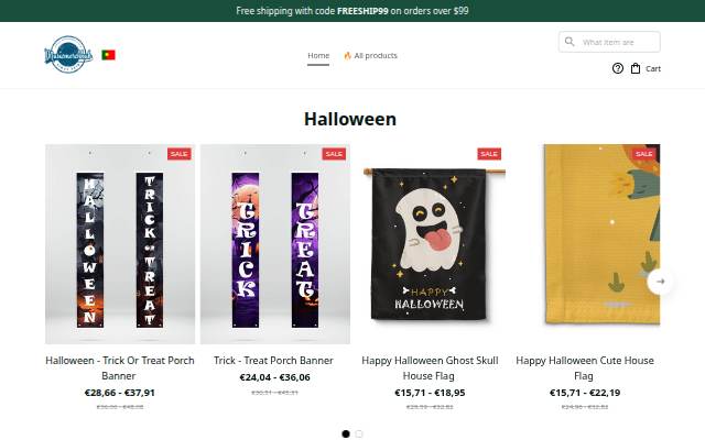 MusicMerchHub storefront