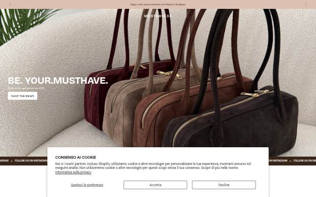Startseite von MUSTHAVE33