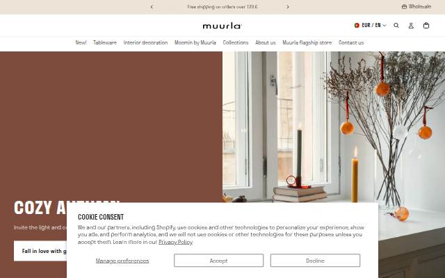 Muurla storefront