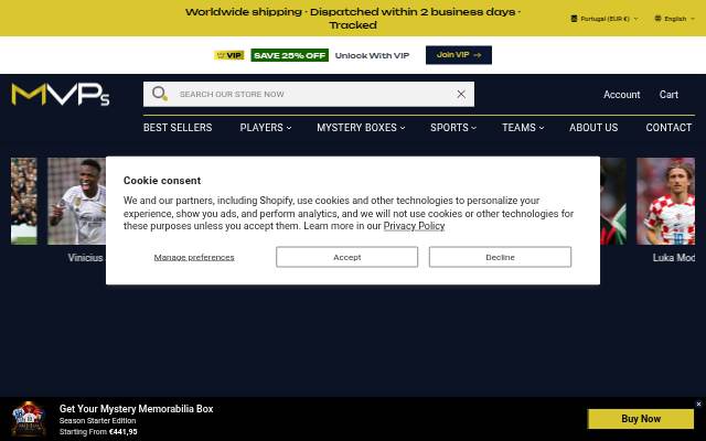 MVPs storefront