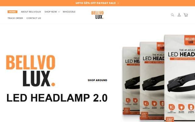 Startseite von BellvoLux