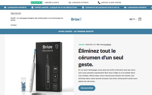 Brize storefront