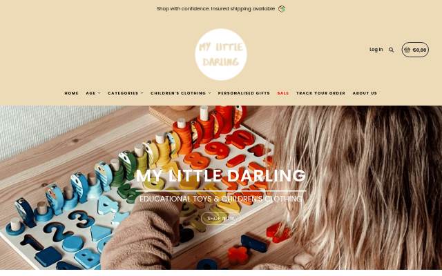 My Little Darling storefront