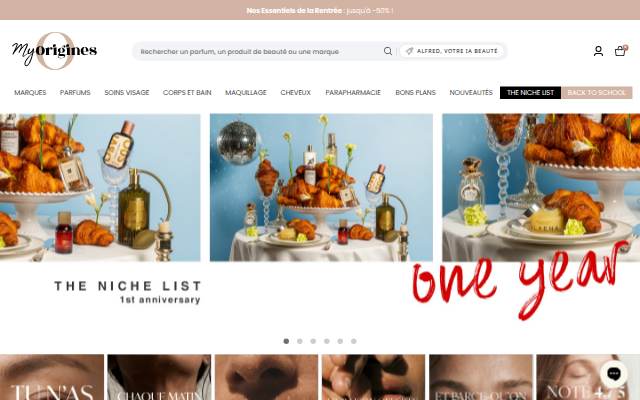 Montra da MyOrigines : L'eshop beauté