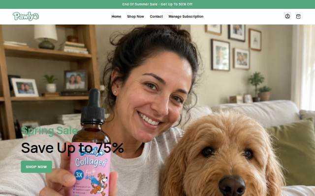 Pawly storefront
