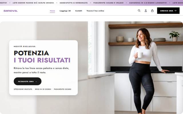 Senova storefront