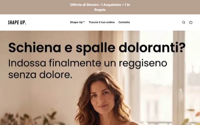Shape Up storefront