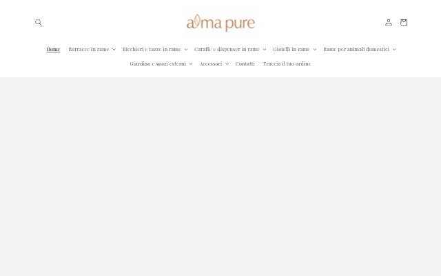 Alma Pure Italia storefront