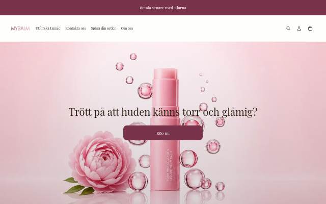 Mybalm storefront