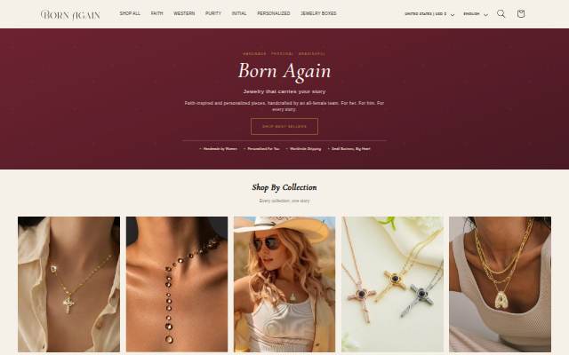 Born Again storefront