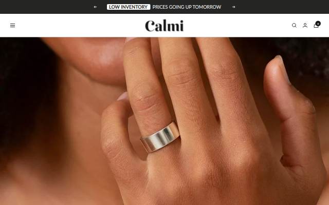 Calmi storefront