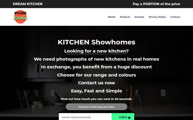 kitchen showhomes – Get a new kitchen and pay a reduced price storefront