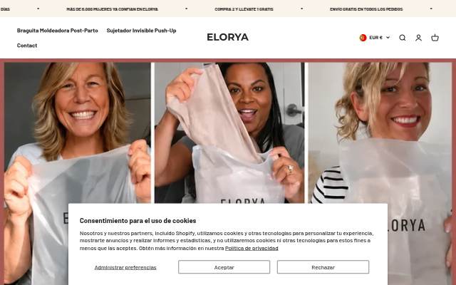 Elorya storefront