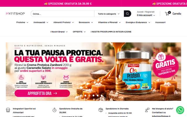 Montra da MyFitShop