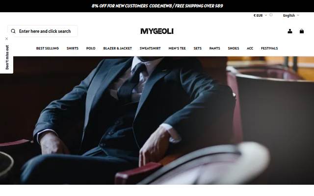 MyGeoli storefront