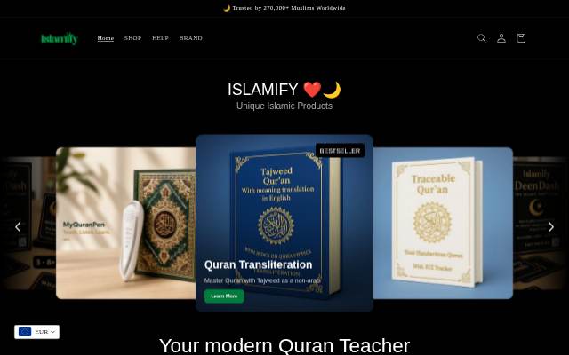 ISLAMIFY storefront
