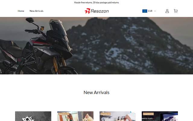 resozon storefront
