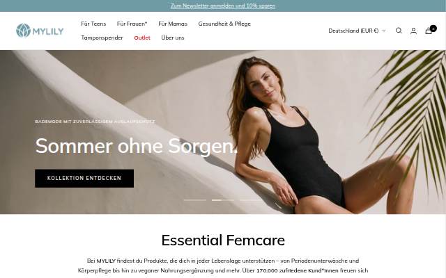 MYLILY storefront