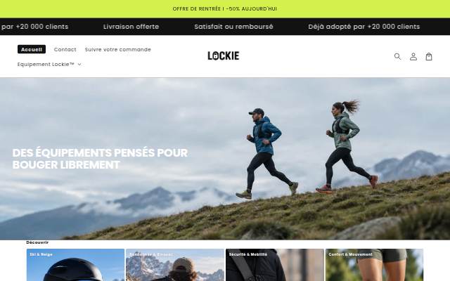 LOCKIE storefront