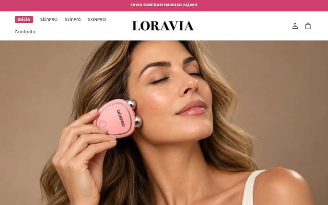 LORAVIA storefront