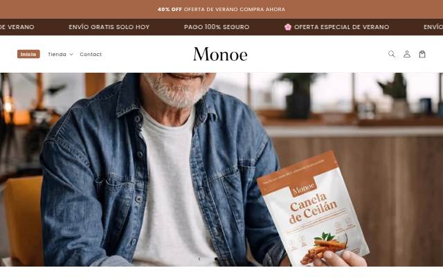 Mymonoe storefront
