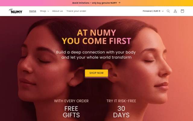 mynumy.com storefront