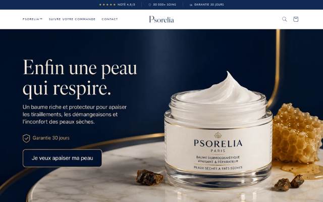 Psorelia storefront