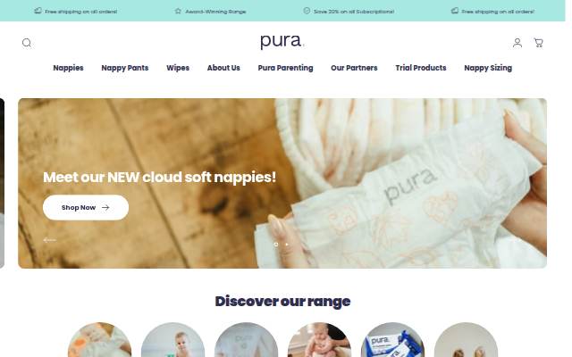MyPura storefront