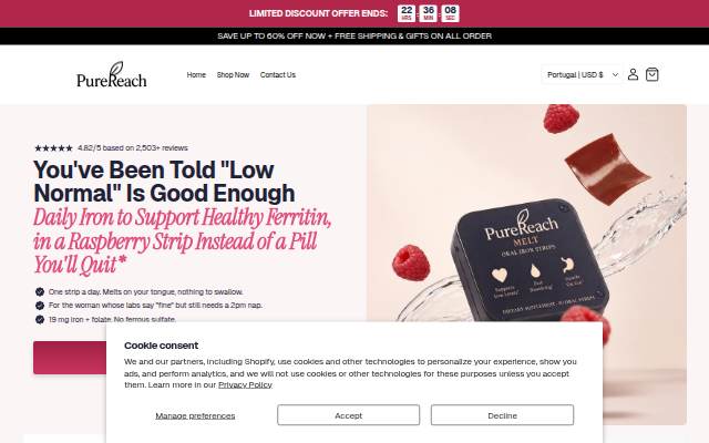 Escaparate de My PureReach
