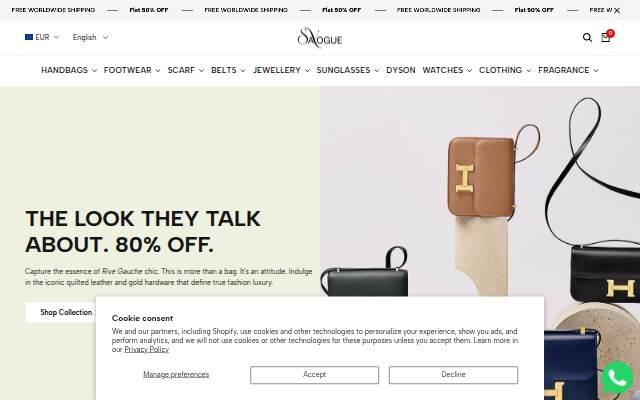 Startseite von Sa Vogue