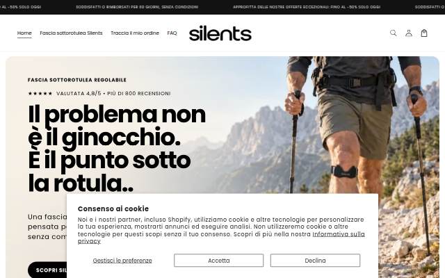 MYSILENTS storefront