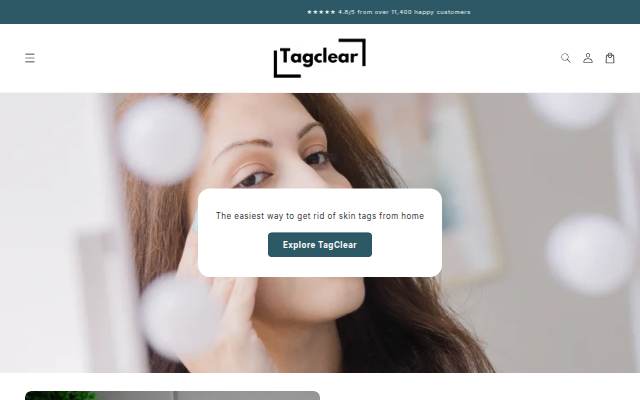 MyTagClear storefront
