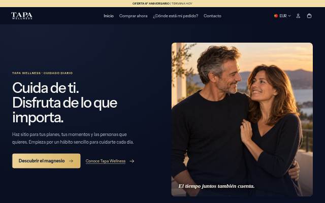 Startseite von Tapa