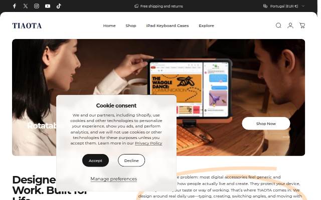 mytiaota.com storefront