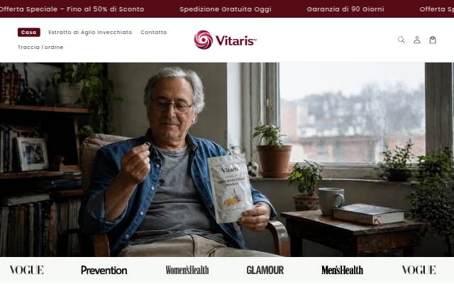 Vitaris storefront