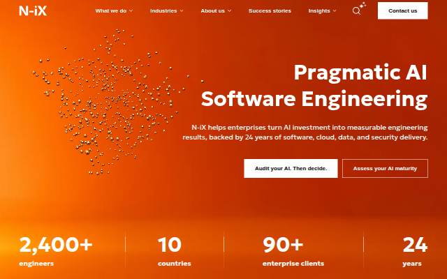 Software Development Company - N-iX storefront