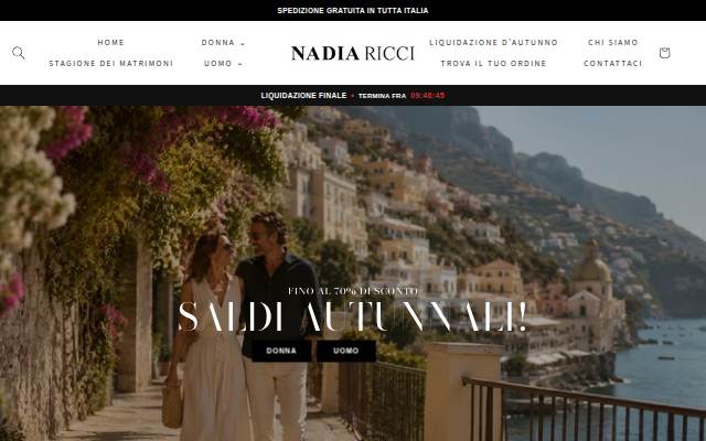 Startseite von Nadia Ricci