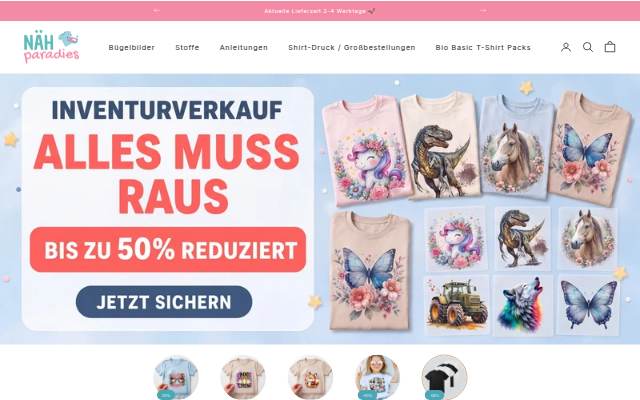 Näh-Paradies storefront