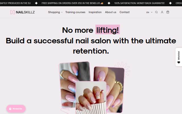 NailSkillz storefront