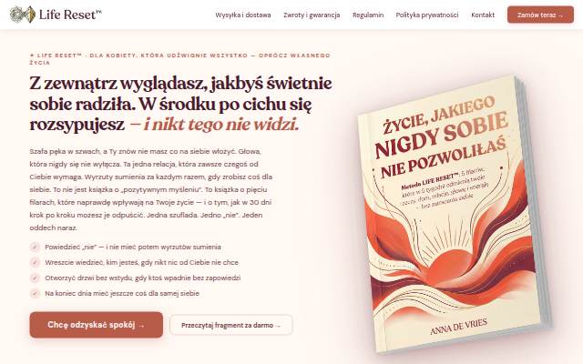 Montra da Życie, jakiego nigdy sobie nie pozwoliłaś