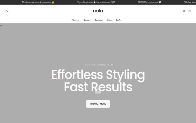 Nala storefront